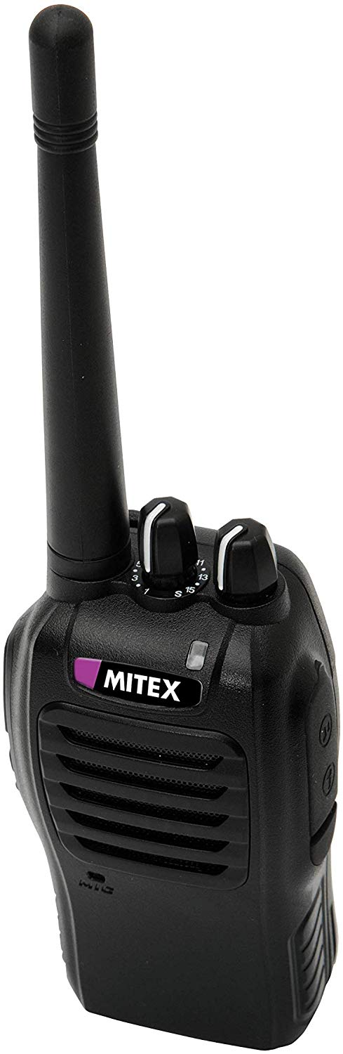 Mitex Sport VHF Professional Outdoor Two way radio, Black