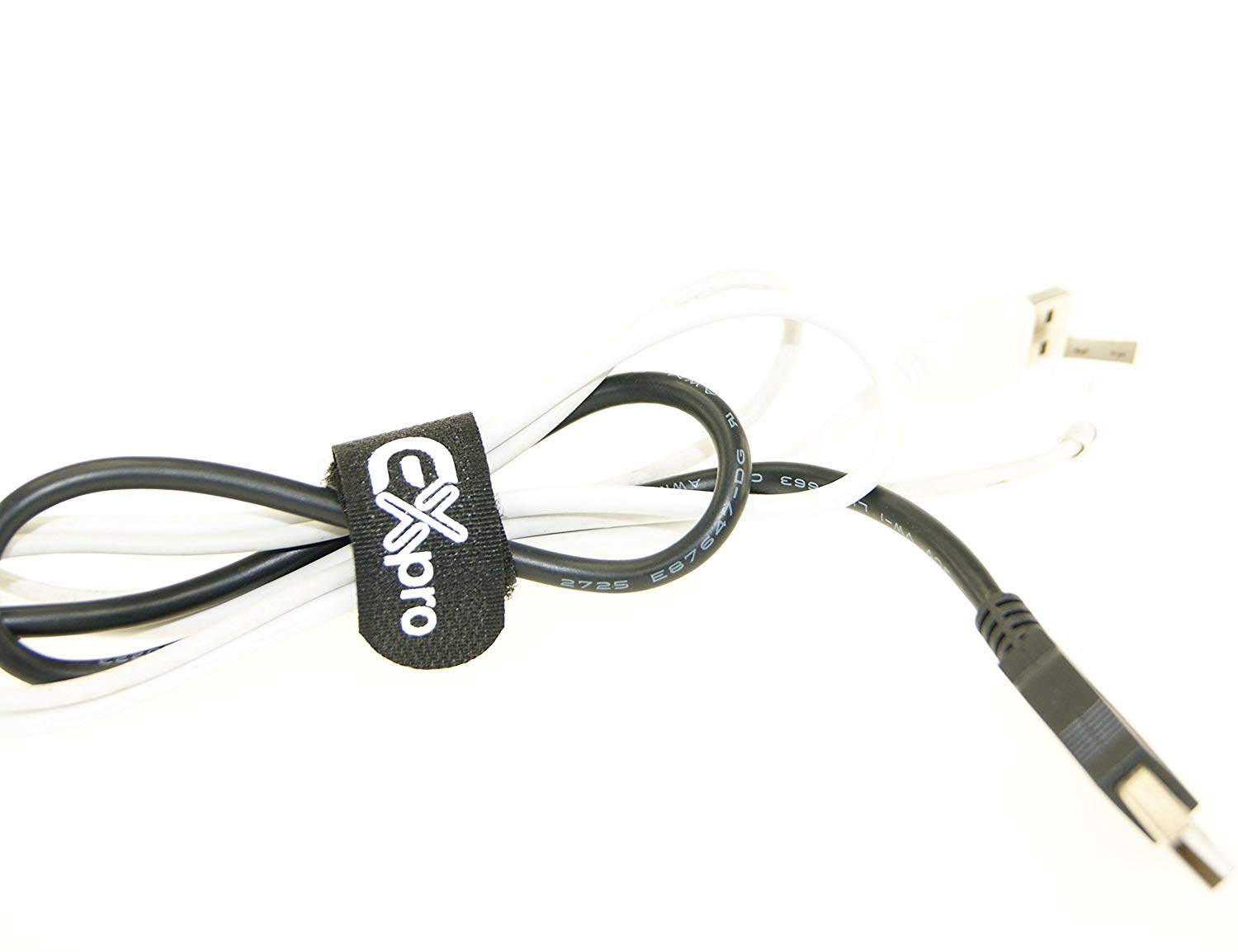 Ex-Pro® Reusable Hook & Loop Self-Gripping Cable Ties 150mm x 20mm - 10 Pack Coloured, 150x20mm x10 - Image 3
