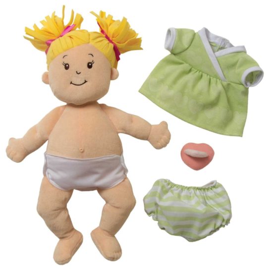 Manhattan Toy Stella Soft First Baby Doll, Blonde - Image 2