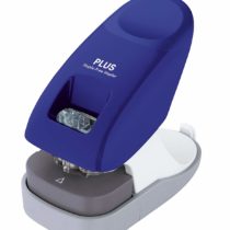 PLUS Japan, Staple-Free Stapler Desktop Model Blue, 10 sheet capacity, 1 piece pack (1 x 1 Stapler)