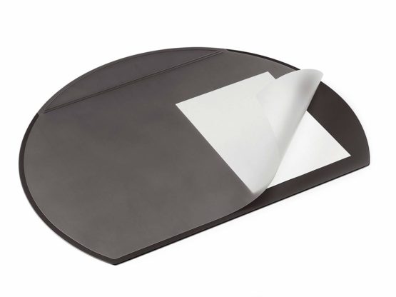 Durable 729001 Desk pad half round (650 x 520 mm) black