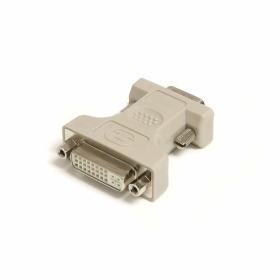 StarTech DVI to VGA Cable Adapter - F/M - DVI to VGA connector - DVI to VGA Converter - DVI to VGA Adapter (DVIVGAFM) , Beige - Image 2