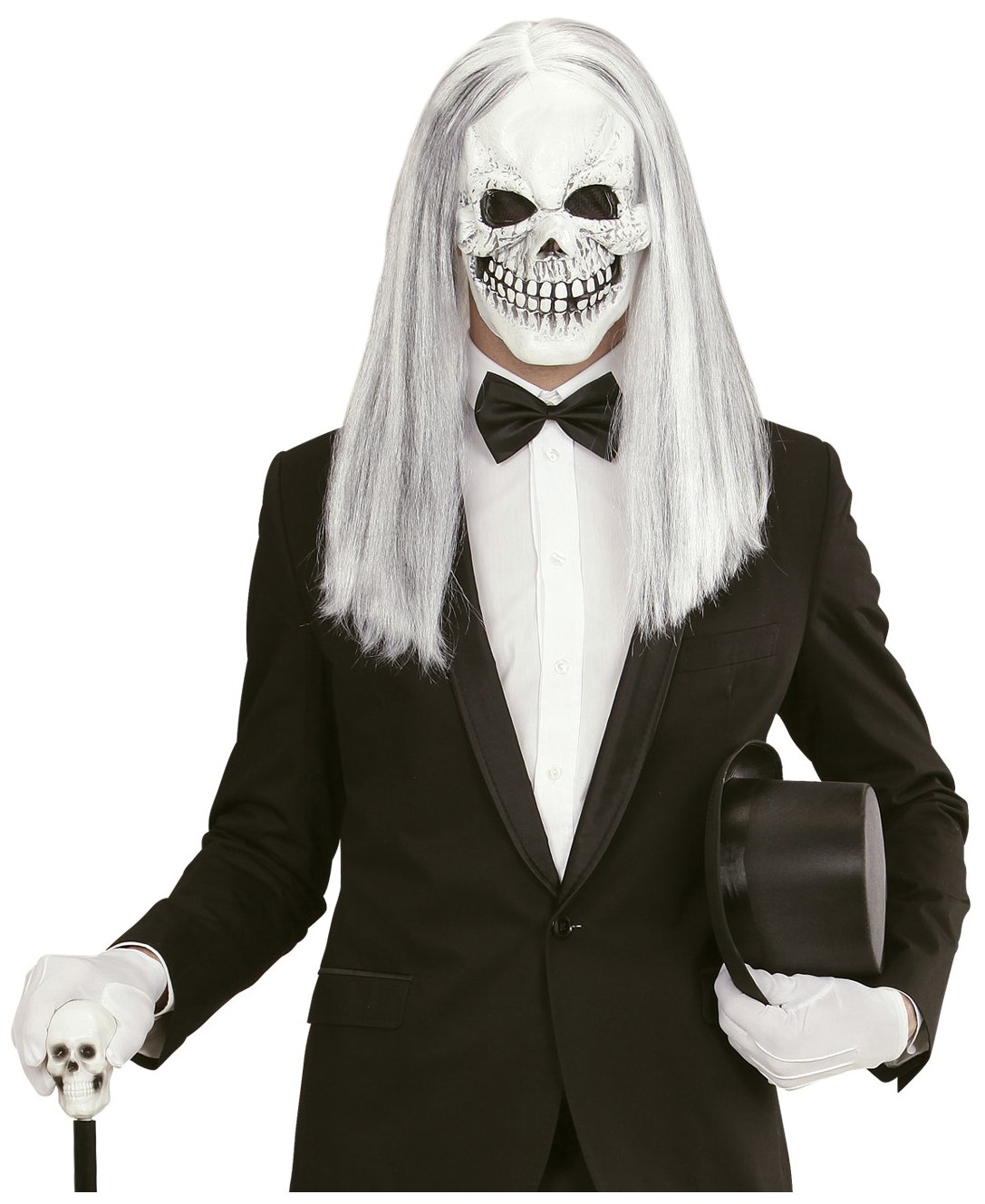 Widmann ? Mask for Adult Halloween Costume (1017), White - Image 4