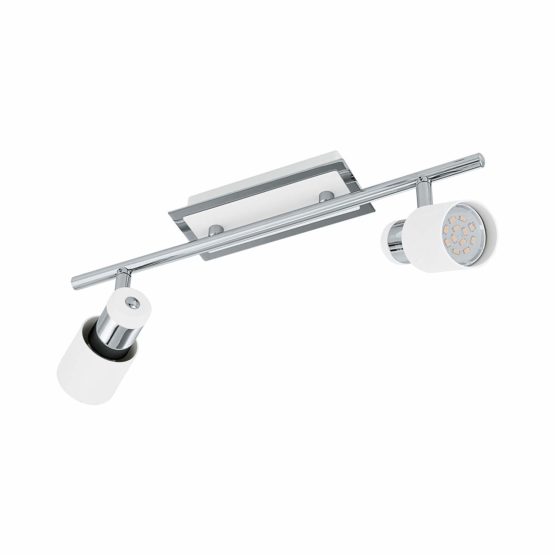 EGLO 92085 GU10-LED Chrome, White Spotlight DAVIDA