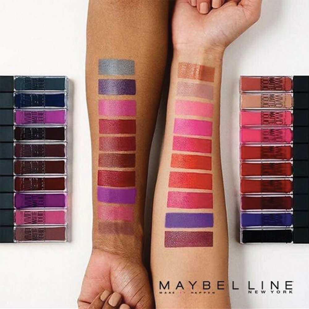 Maybelline LIP CS Vivid Matte 50 Nude Thrill - Image 4
