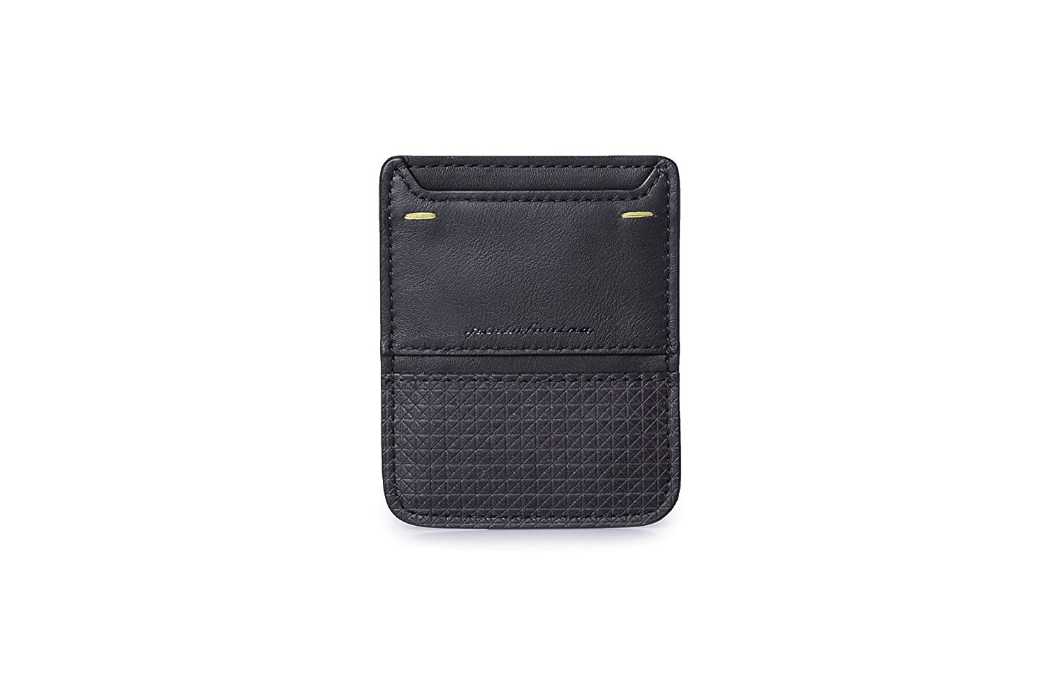 Pininfarina Folio Business Card Holder - Black, 10 cm