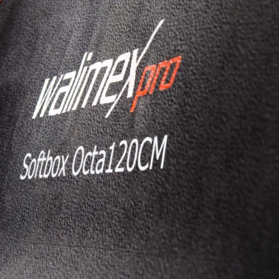 walimex pro 120 Octagon Softbox PLUS - Orange Line - Image 2