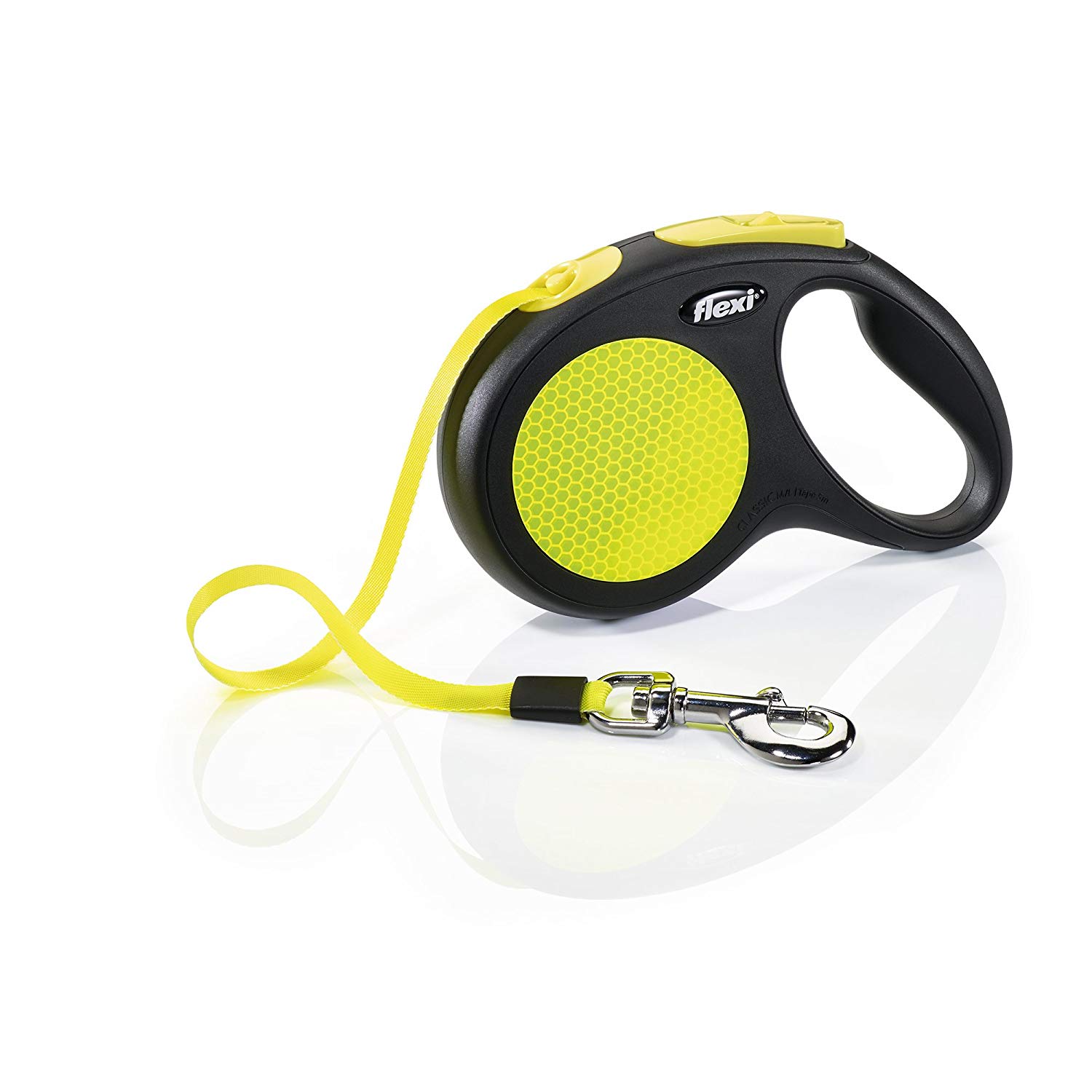 flexi New Neon M Tape 5 m black/neon yellow