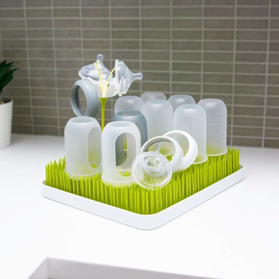 TOMY Boon LAWN Large Baby Bottle Dryer Rack | Stylish Nursery Accessories Perfect for Baby Shower Gift | Baby Essentials for New Parents| BPA Free - Image 3