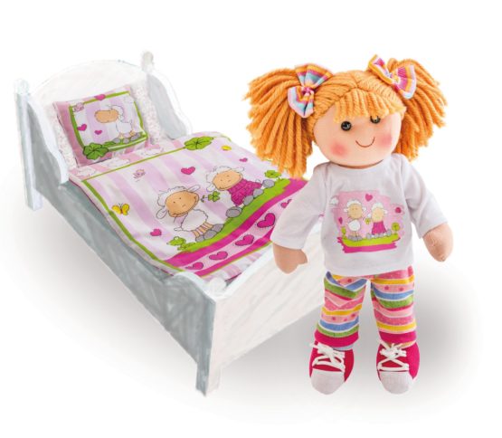 Heless 4000Heless Blanket with Pillow for Doll - Image 2