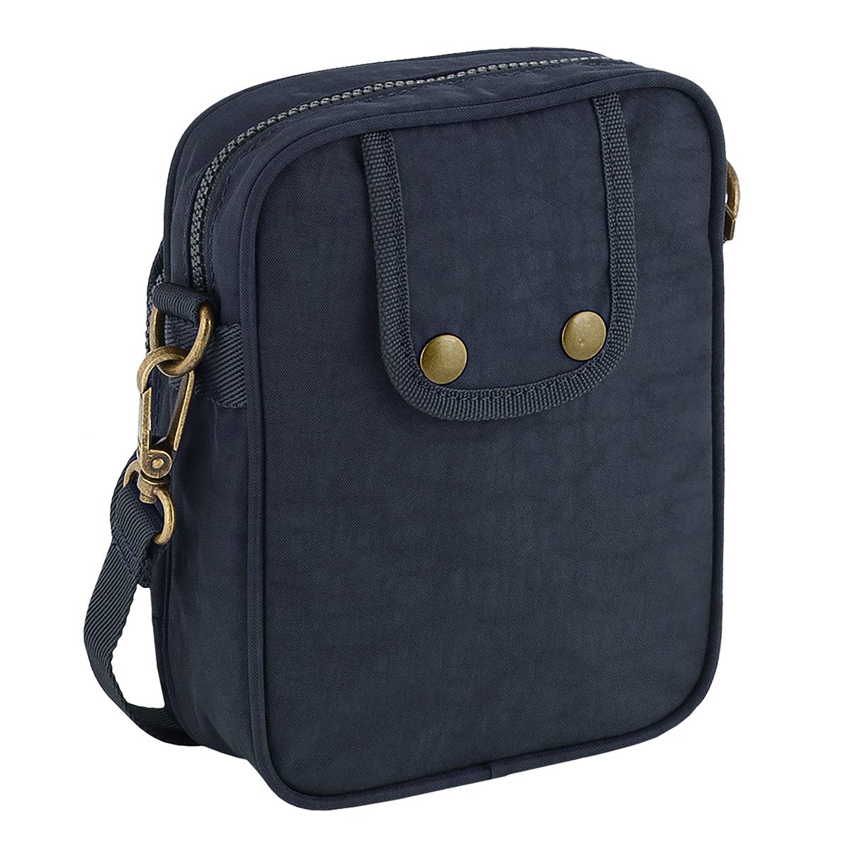 camel active Journey Men's Backpack, Dark Blue, 16x8x21,5, 000381 - Image 3
