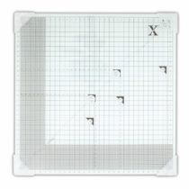 Xcut 13 x 13-inch Tempered Glass Cutting Mat