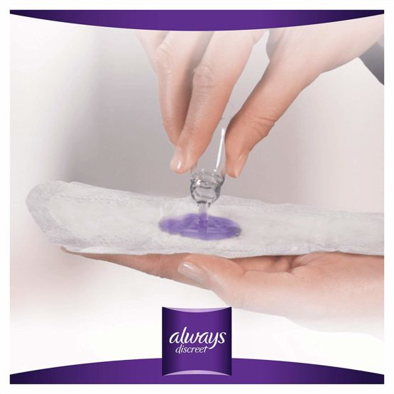 Always Discreet Panty Liners for Incontinence and Bladder Control, Pack