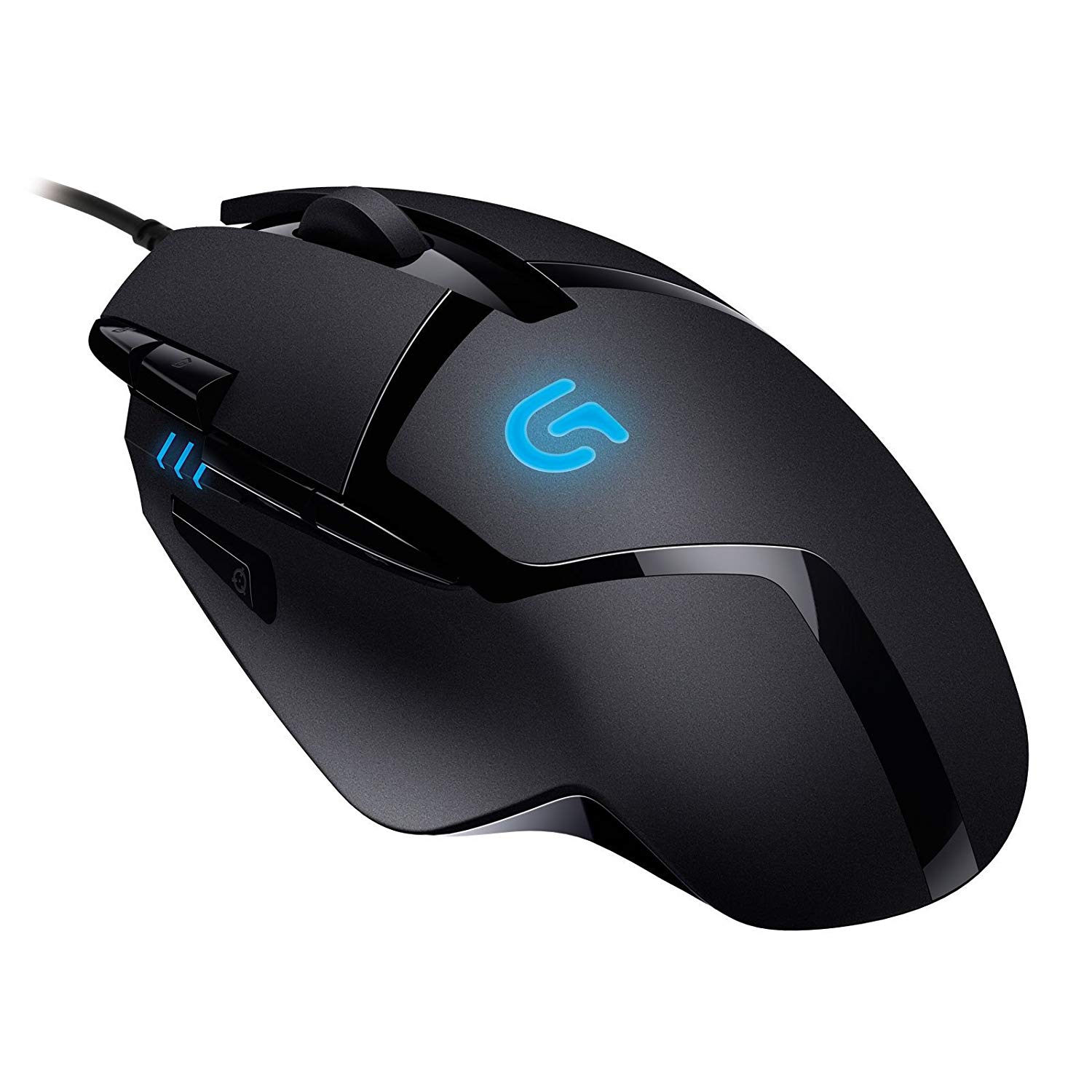 Logitech G402 Hyperion Fury Wired Gaming Mouse, 4,000 DPI, Lightweight, 8 Programmable Buttons, DPI Switch Button