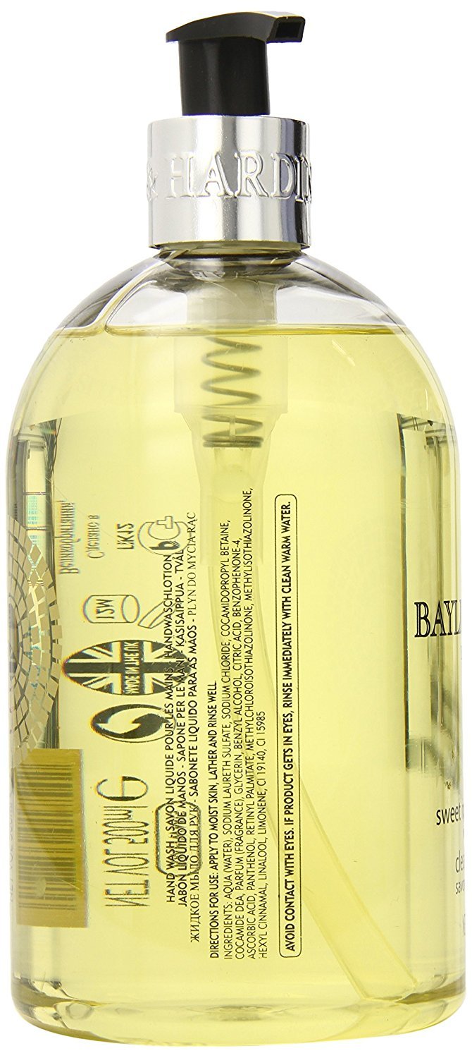 Baylis & Harding Sweet Mandarin and Grapefruit Hand Wash, 500 ml (Pack of 3) - Vegan Friendly, Sweet Mandarin & Grapefruit - Image 4