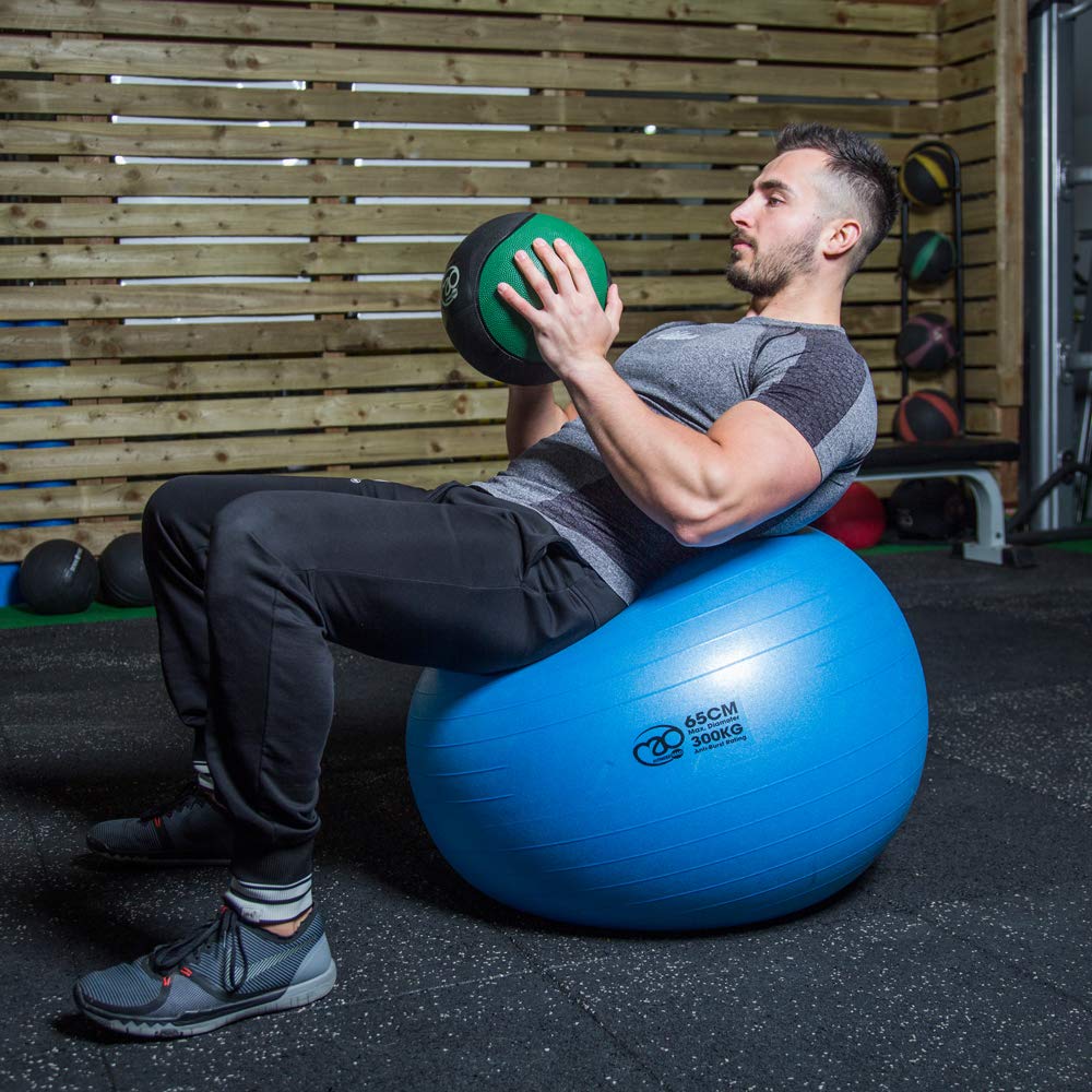 Fitness-mad Swiss Ball With Pump & Online Guide – Bigamart