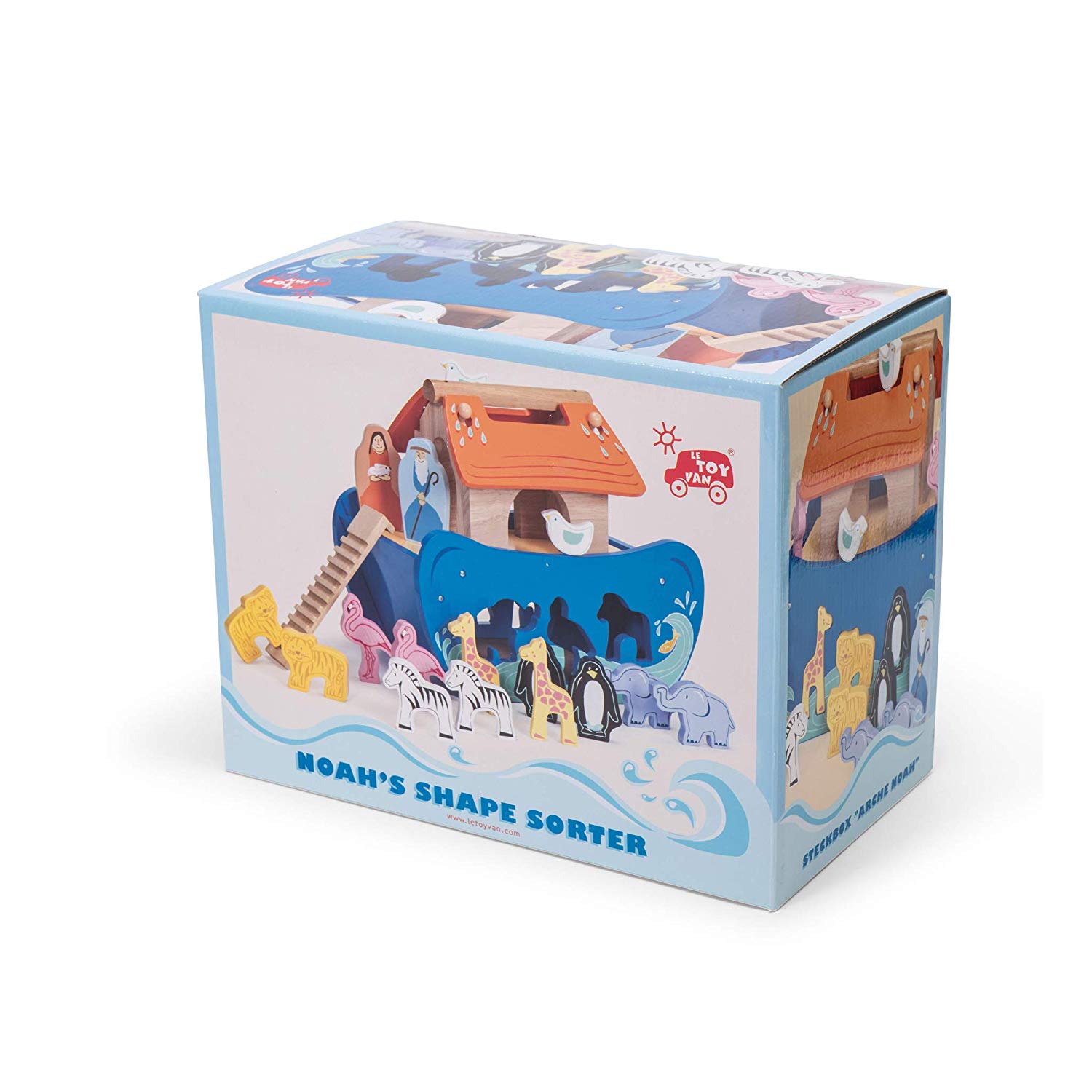 Le Toy Van TV212 Noah's Shape Sorter - Image 4