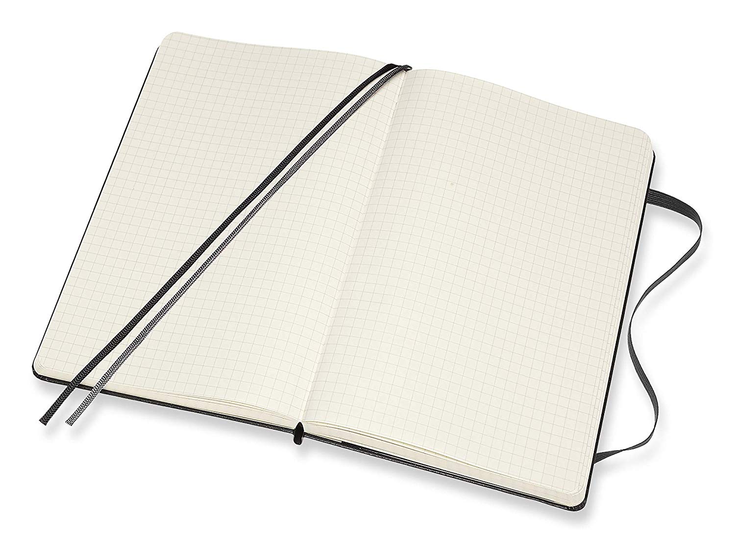 Moleskine, Classic Expanded Squared Paper Notebook, Hard Cover and Elastic Closure Journal, Color Black - Image 4