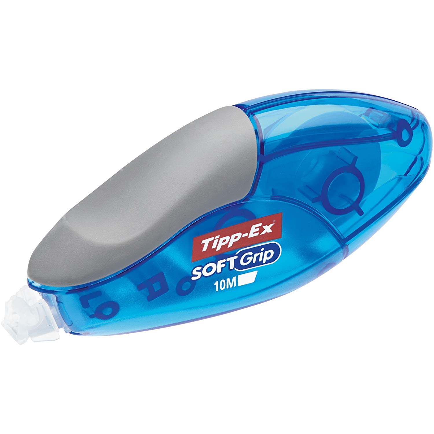 BIC Tipp-Ex Pocket Mouse Soft Grip, Correction Tape, 50m Coverage of Tear-Resistant Tape, White, Pack of 10 - Image 2