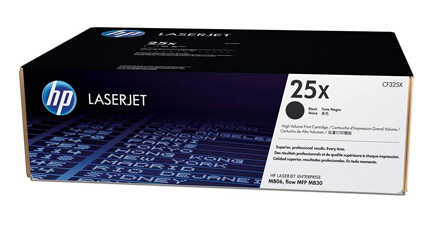HP CF325X 25X High Yield Original LaserJet Toner Cartridge, Black, Single Pack