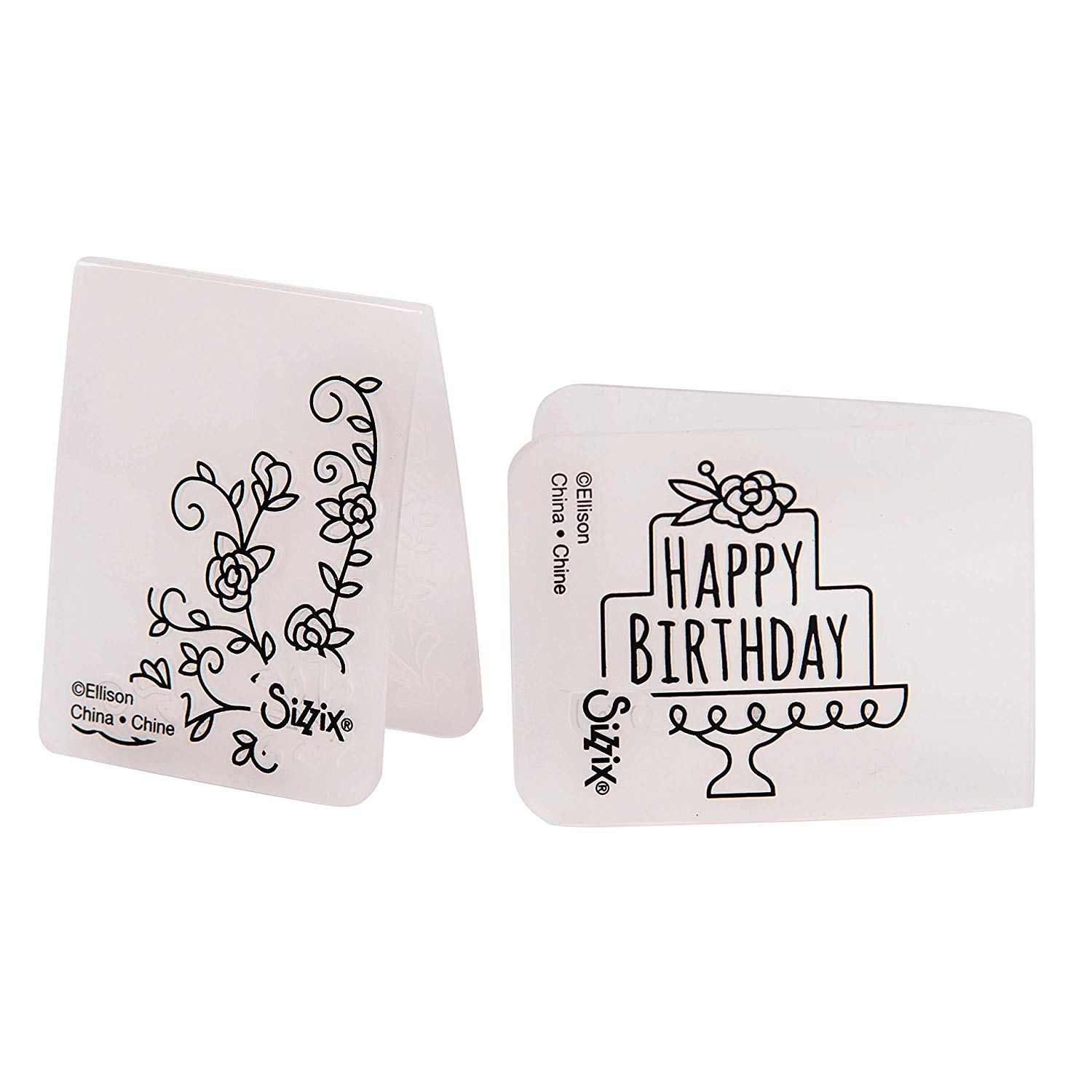 Sizzix Portable Sidekick Manual Die Cutting & Embossing Starter Kit for Paper Crafting Card Making & Scrapbooking - White & Grey - Image 4