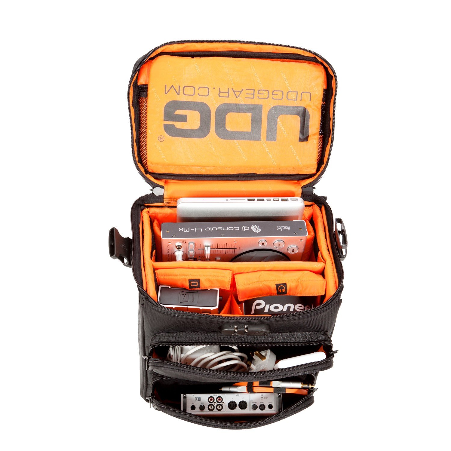 UDG Ultimate Digital Trolley to Go (Black/Orange), Black / Black - Image 4
