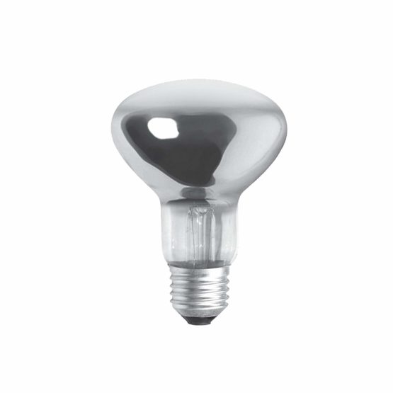 Merriway BH05669 R80 Reflector Lamp, 40 Watt, Edison Screw Fitting, Pack of 5
