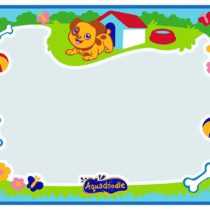 Aquadoodle Little Puppy Water Doodle Mat (48 x 36 cm), Mess Free Colouring Baby Water Mat, Educational Toy for Toddlers and Children, Suitable for Babies Boys and Girls Aged 12 Months+ E72448