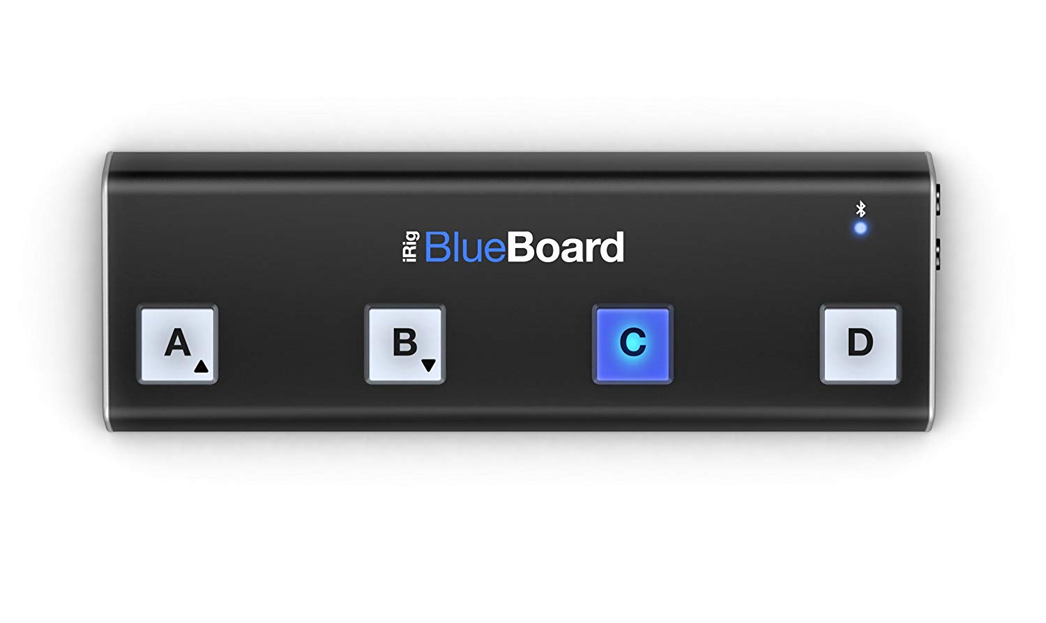 IK Multimedia iRig BlueBoardBluetooth MIDI Pedalboard, green