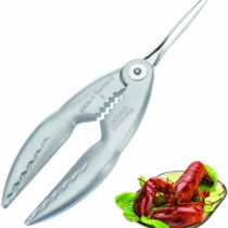 Westmark Lobster Cracker with built-in tweezers, Aluminium/stainless steel, Length: 21.1 cm, Cracky-Spezial, Silver, 66102270