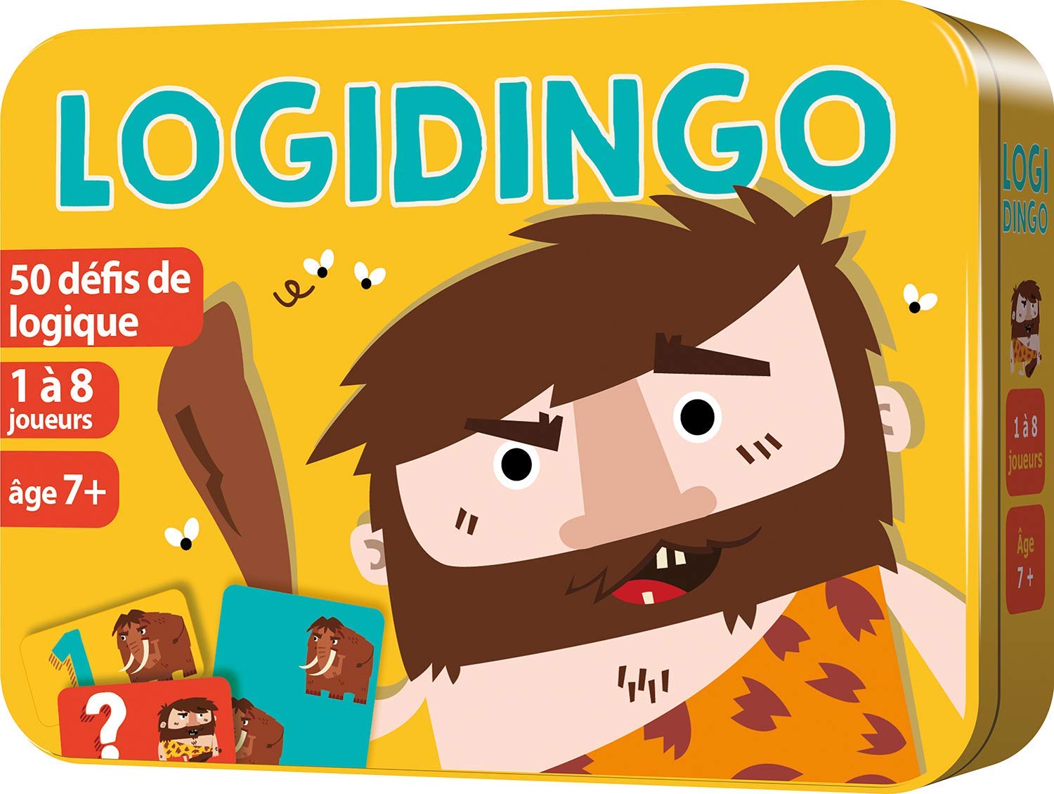 Aritma logidingo-50 Logic Challenges, Yellow, Petit