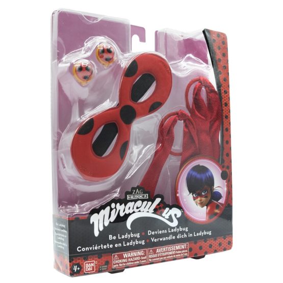 Bandai Miraculous Ladybug 39990 Mini Role-Play Become Ladybug Fancy Dress - Image 2