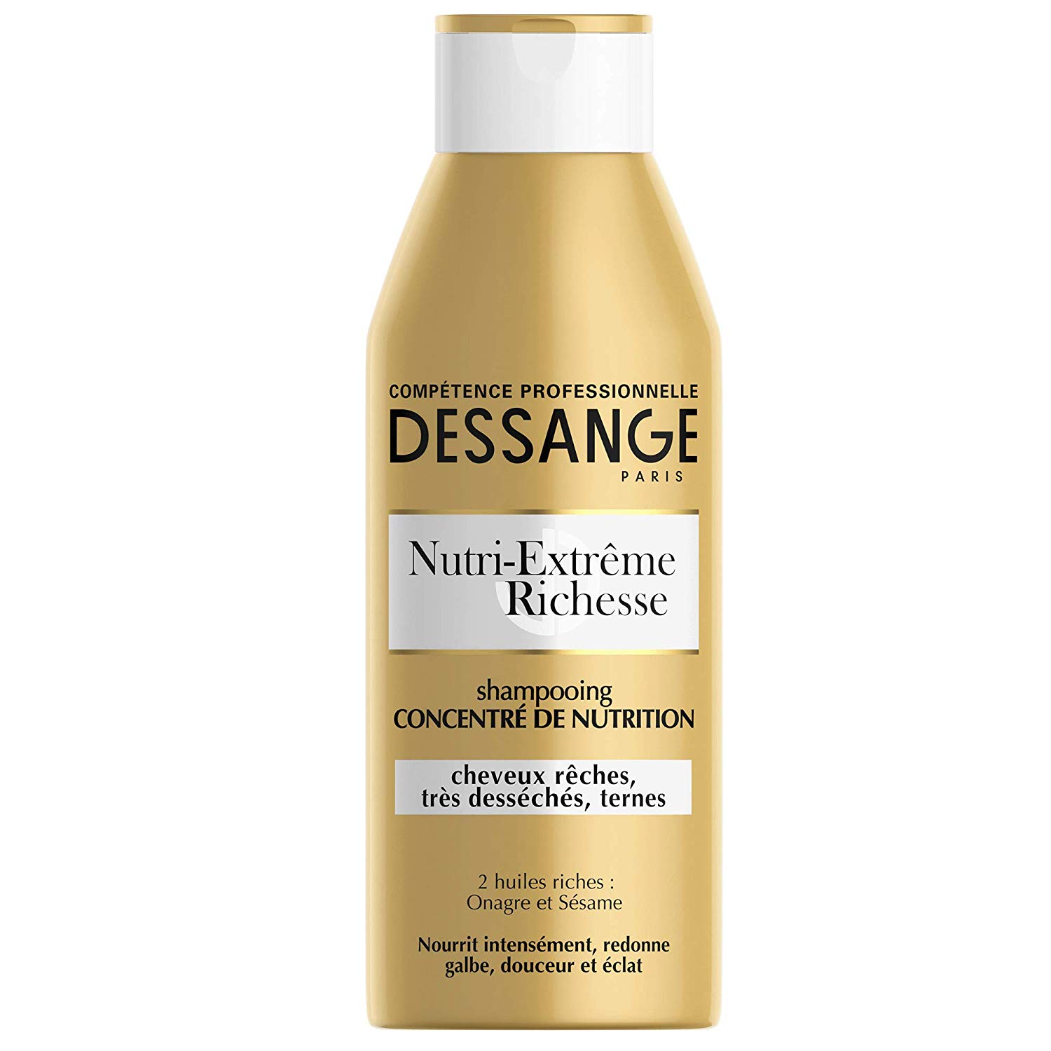 Dessange Nutri-Extrême Richesse Concentrated Nutrition Shampoo for Dry Very Dry or Dull Hair - 250 ml - Set of 2 - Image 3