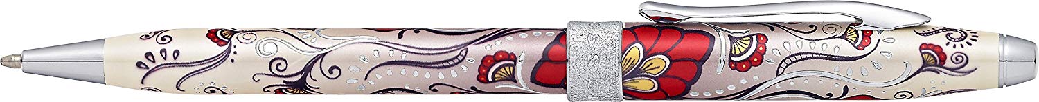 CROSS Botanica Red Hummingbird Vine - Ballpoint Pen incl. Premium Gift Box - Refillable Medium Ballpen