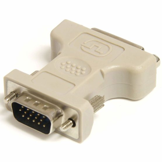 StarTech DVI to VGA Cable Adapter - F/M - DVI to VGA connector - DVI to VGA Converter - DVI to VGA Adapter (DVIVGAFM) , Beige