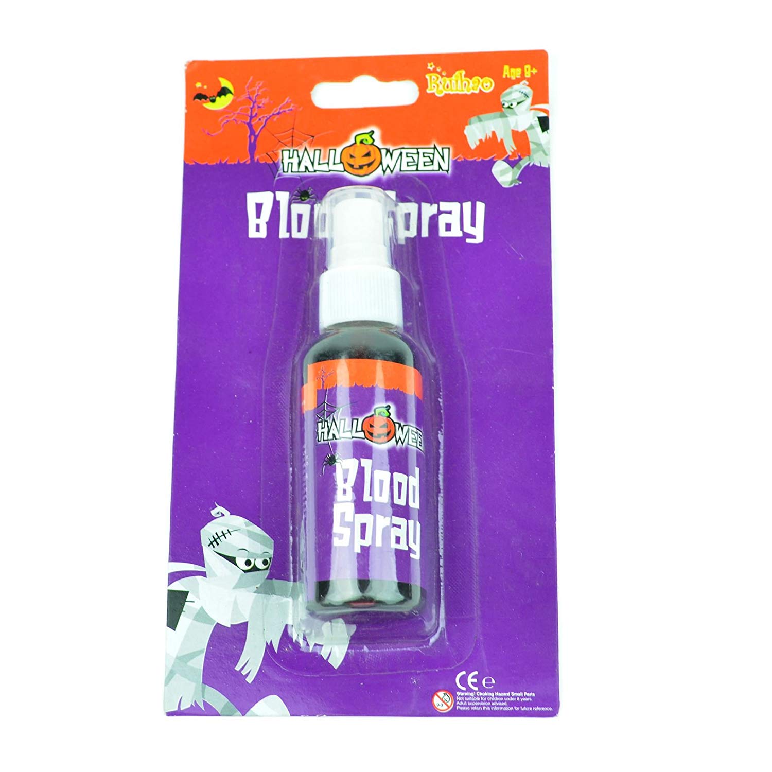 2 Pieces Fake Blood Spray 60ml for Halloween Costume, Vampire, Zombie & Monster Makeup
