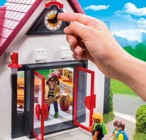 Playmobil 6865 City Life School House with Moveable Clock Hands - Image 4