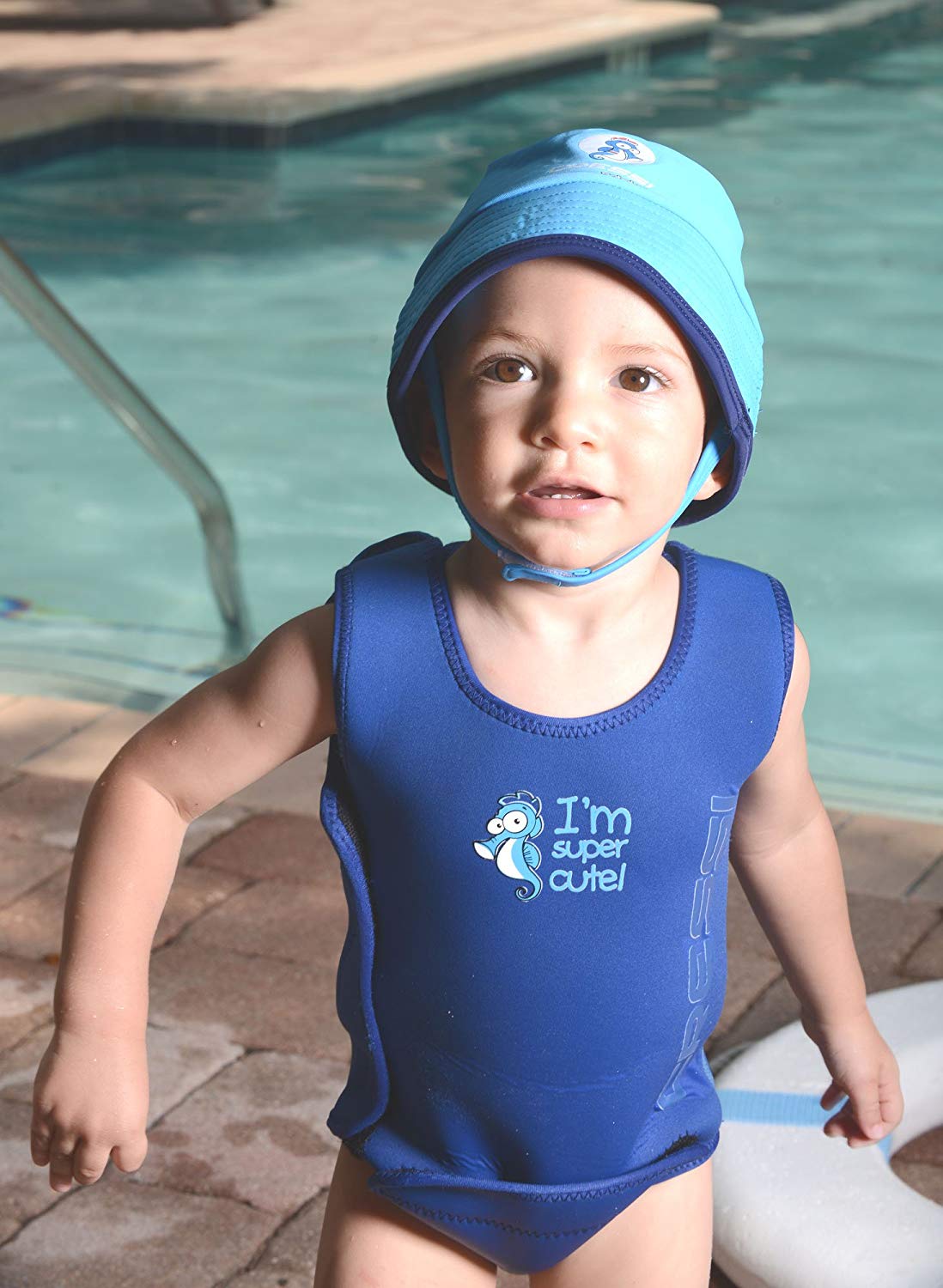 Cressi Infant Baby Warmer - Children's Thermal Neoprene Wetsuit - 6/12/18 Months, Blue, 18 - 24 Months - Image 4