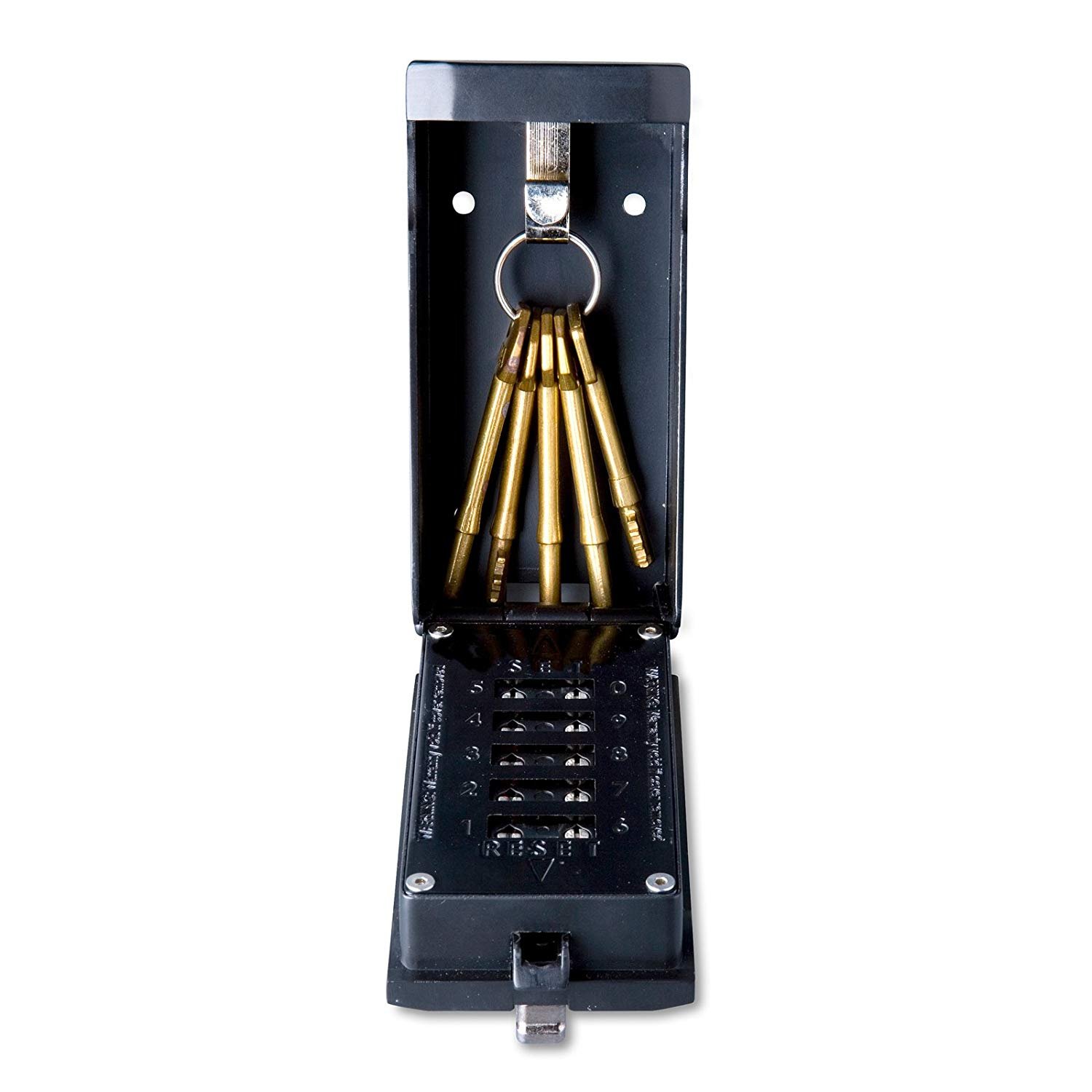 NRS Large Key Safe, Brown, 13.1 cm (H) x 6.2 cm (W) x 5.9 cm (D) - Image 4