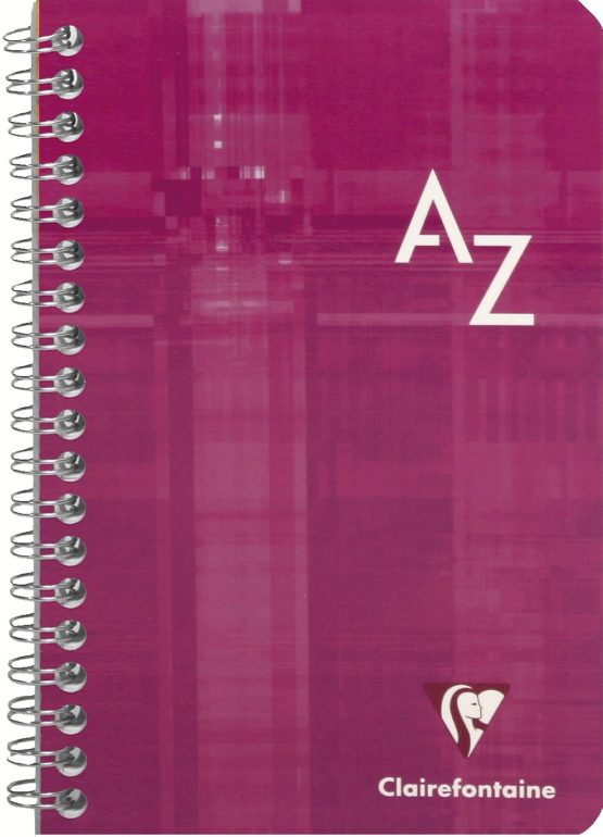 Clairefontaine 8148C - Wirebound Indexed Notebook, A4, 180 pages, 90 g, Séyès, laminated cover, Random Colour - Image 4