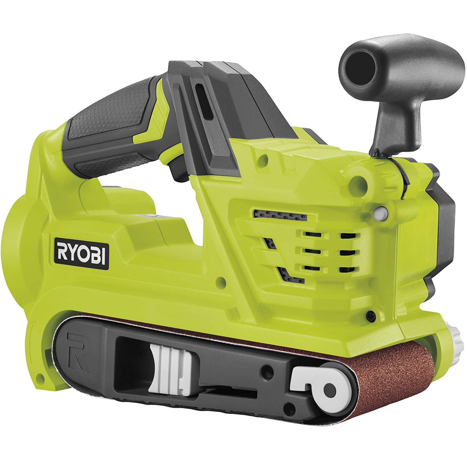 Ryobi R18BS-0 18V ONE+ Cordless Belt Sander (Battery & Charger Excluded), Hyper Green, ONE+ 18V