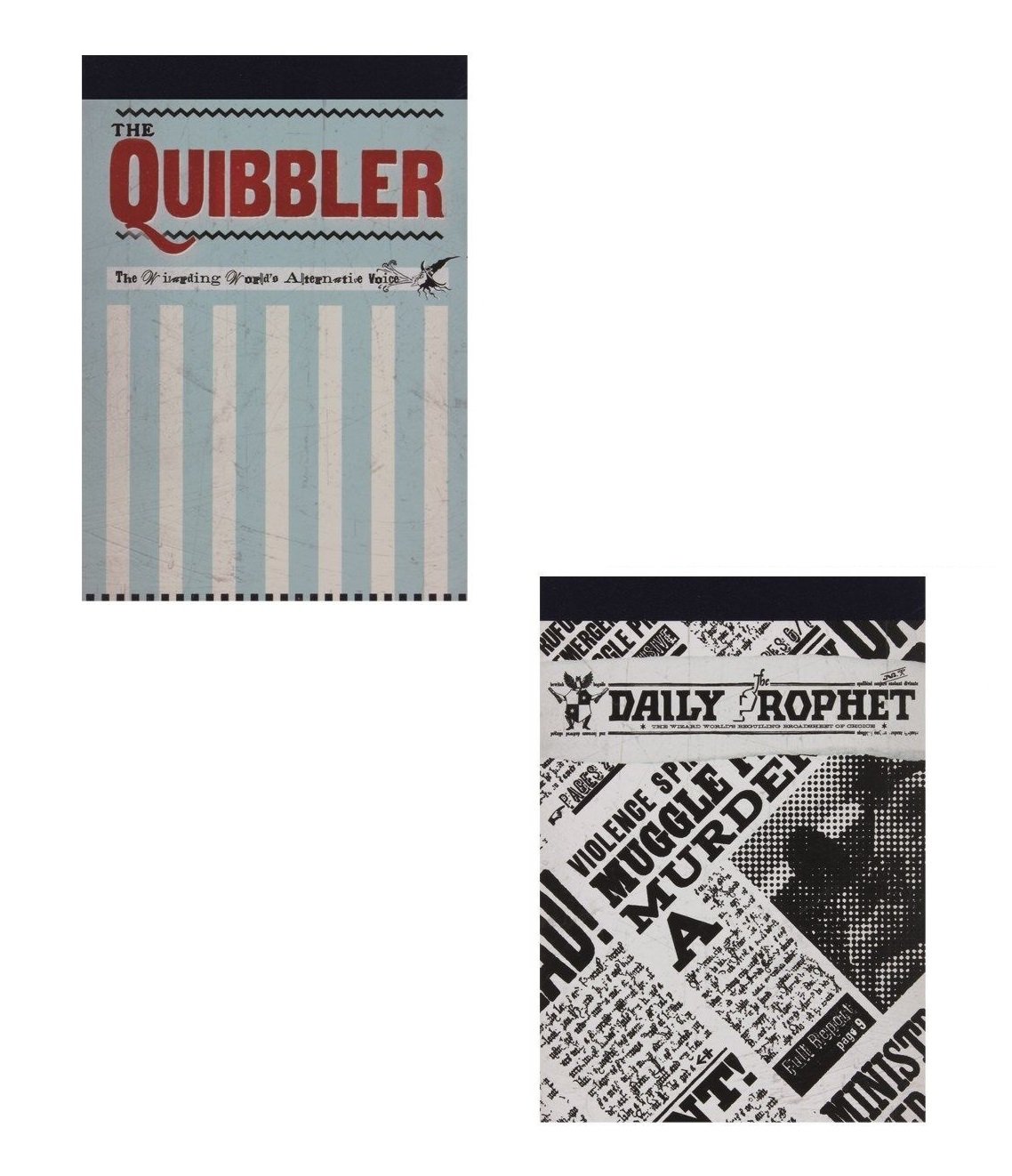 Pyramid International A6 Harry Potter "The Quibbler & Daily Prophet" Notebook