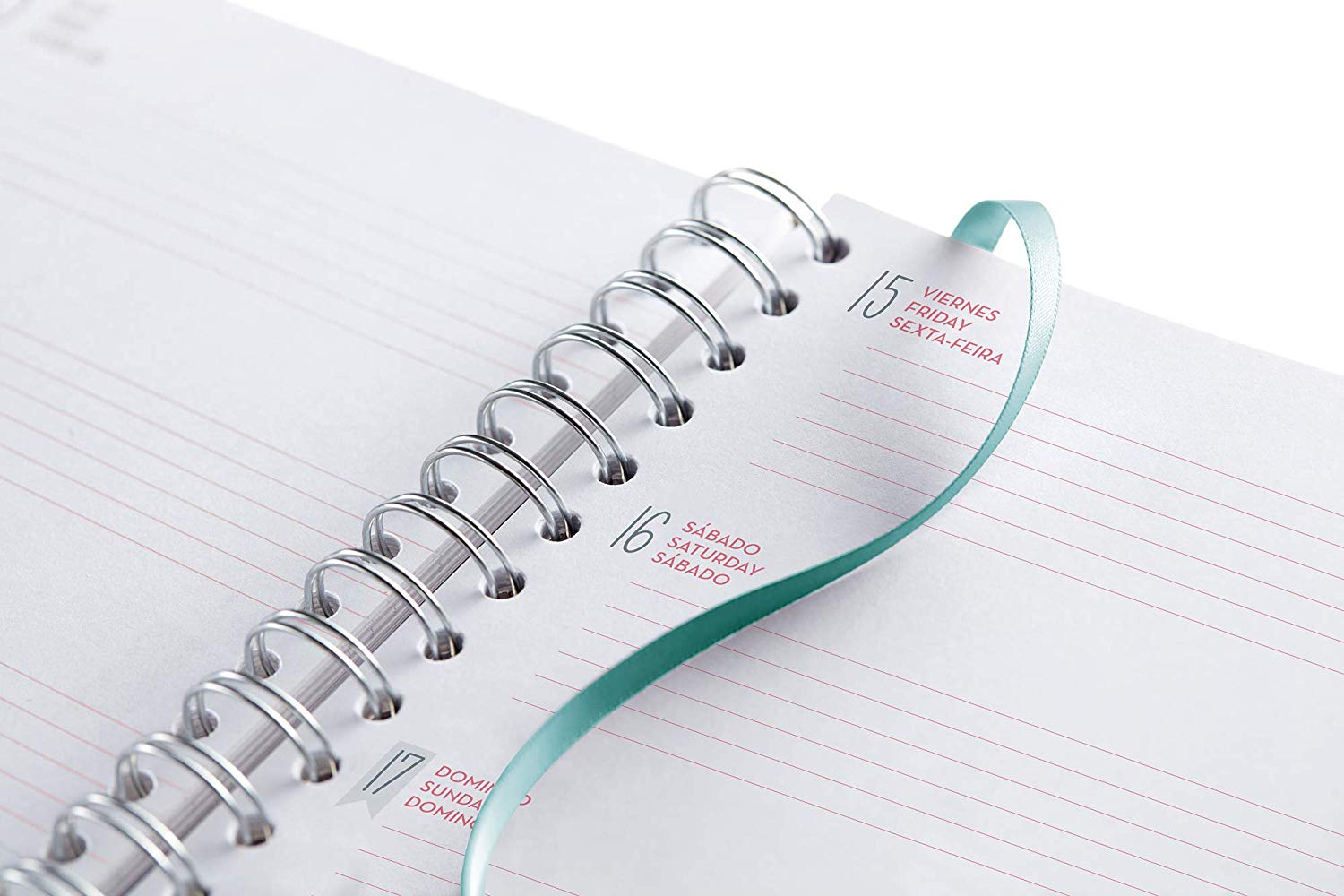 Miquelrius - Academic Diary 2019-2020 Week to View Spanish 155 x 215 mm, Malabar - Image 3