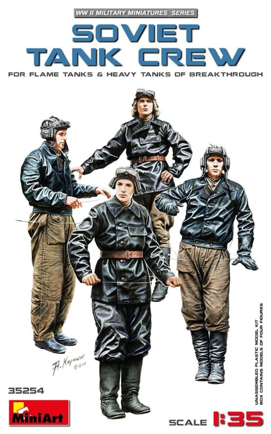Miniart MIN35254 Model Kit, Various