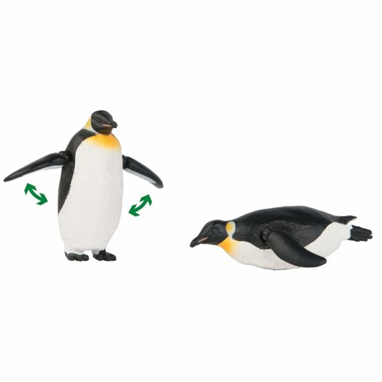 ANIA T16052 Penguin and Baby Articulated Mini Figure - Image 3