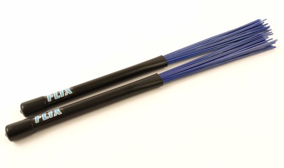 Flix Jazz Retractable Brushes - Dark Blue, FLIX J
