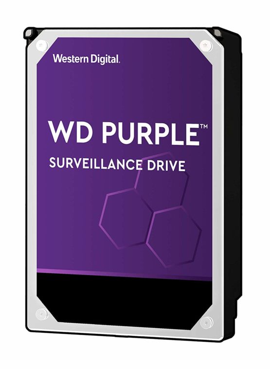 Western Digital Purple 4TB Surveillance 3.5 Inch SATA 6 Gb/s Hard Disk Drive with Allframe 4K Technology - 180TB/yr, 64MB Cache, 5400rpm - WD40PURZ