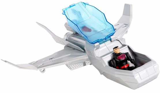 JUSTICE LEAGUE Action FGP35 Superman and Justice 1" Vehicle Set - Image 3