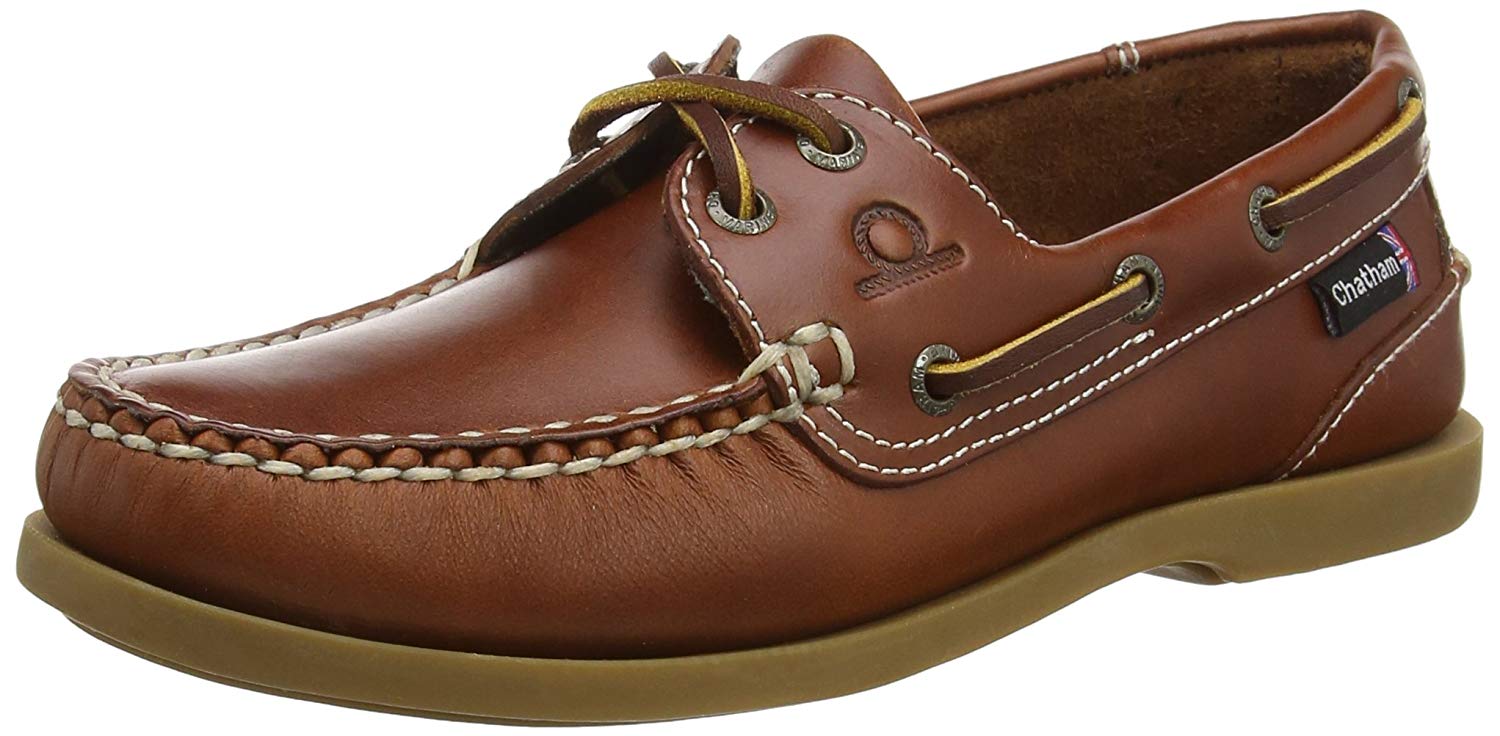 The Deck Lady Shoe-070, Chestnut, 7 UK