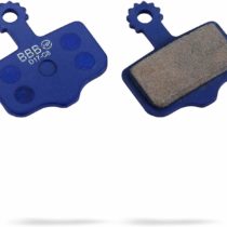 BBB Unisex's BBS-67 Cycling Stop HP Organic High Performance Bike Disc Brake Pad Formula The One, C1, R1, RR1, RX, RO, T1 and CURA, 1 Pair (2 Pieces), Size